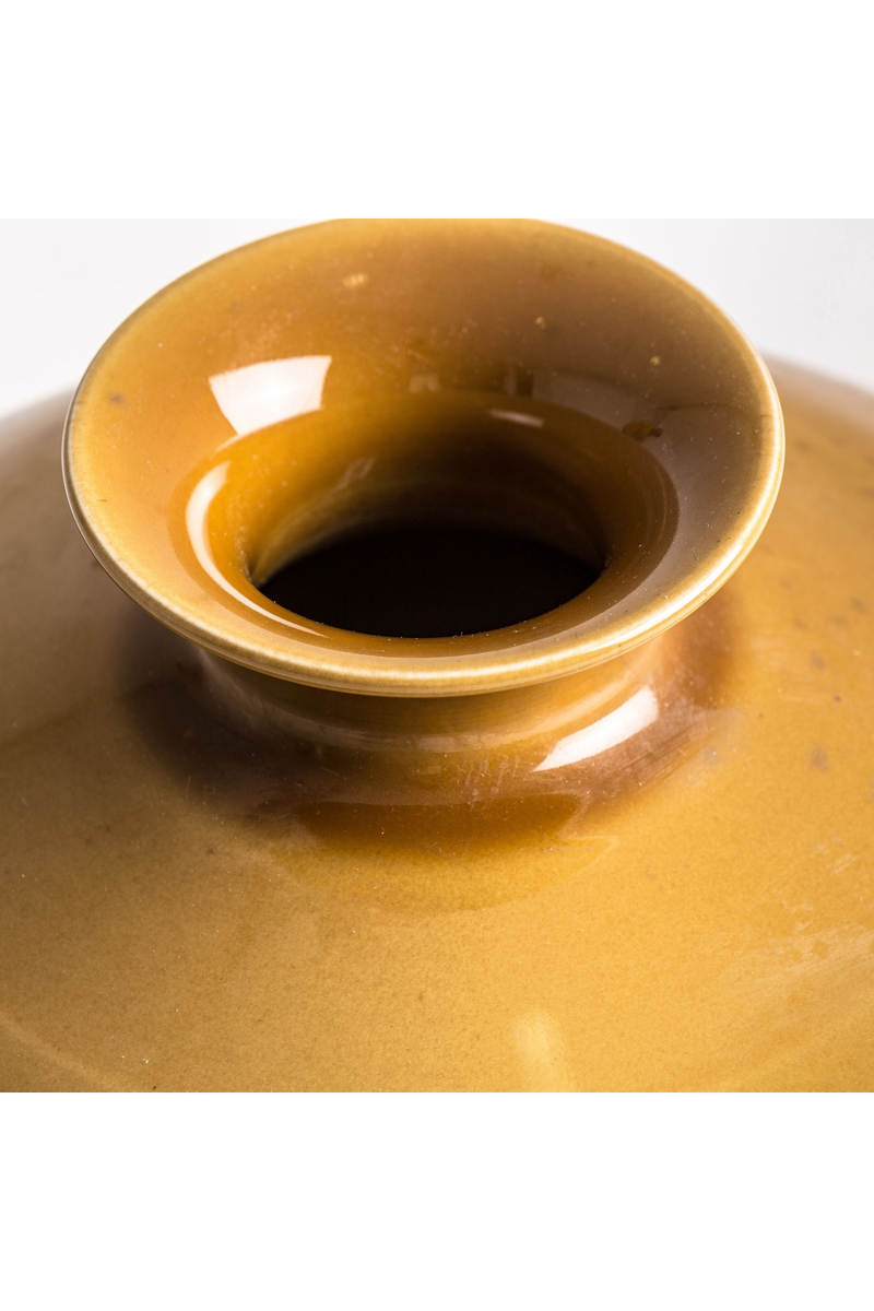 Vase en céramique jaune | Vical Home Mustard