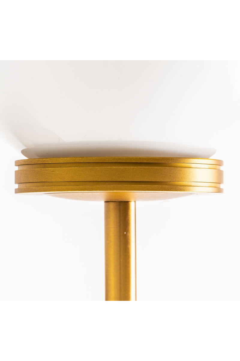 Lampe murale design avec orbe en verre blanc | Vical Home Ball