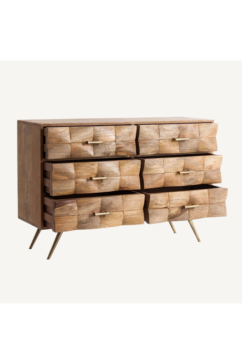 Commode en bois d'orme | Vical Home Kusel | OROA.fr