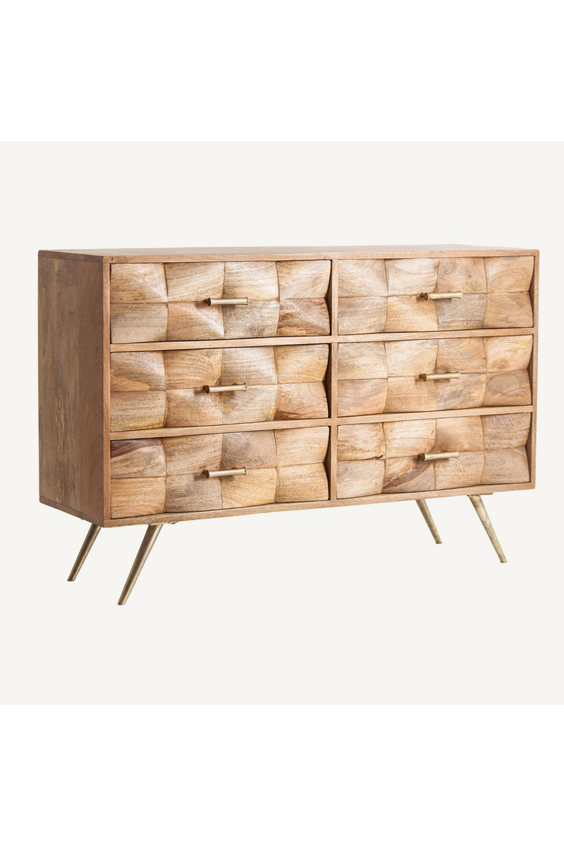 Commode en bois d'orme | Vical Home Kusel | OROA.fr