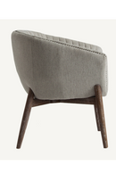 Fauteuil baril clouté blanc | Vical Home Neive | OROA.fr