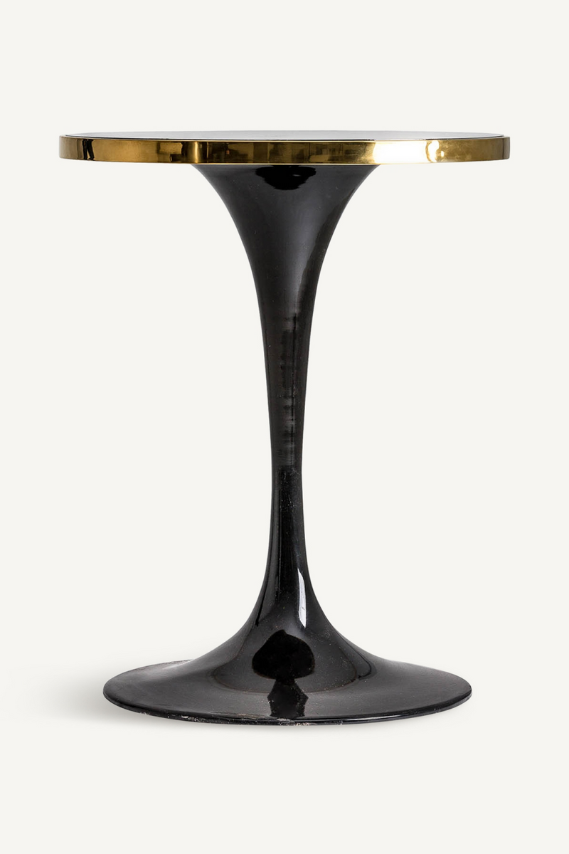 Table de bar en marbre noir S | Vical Home Than | OROA.fr