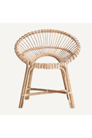 Fauteuil rond en rotin | Vical Home Chilaw | OROA.fr