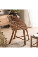 Fauteuil rond en rotin | Vical Home Chilaw | OROA.fr