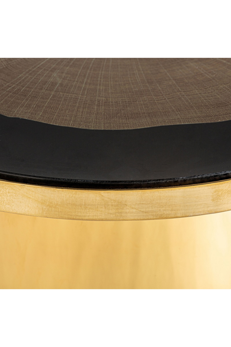 Table basse en acier doré | Vical Home Bertrix | OROA.fr