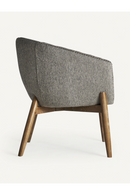 Fauteuil baril clouté gris | Vical Home Neive | OROA.fr