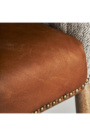 Fauteuil baril clouté gris | Vical Home Neive | OROA.fr