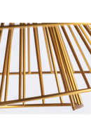 Lampe suspendue design spirale dorée M | Vical Home Stowe