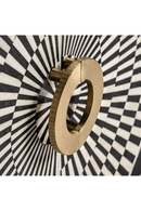 Buffet noir et blanc à 2 portes | Vical Home Gatsby | OROA.fr