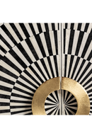 Buffet noir et blanc à 2 portes | Vical Home Gatsby | OROA.fr