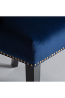 Chaise de salle à manger cloutée en velours bleu (2) | Vical Home Isella | OROA.fr