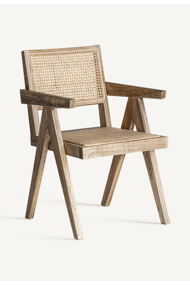 Chaise d'appoint en rotin naturel | Vical Home Cieza | OROA.fr