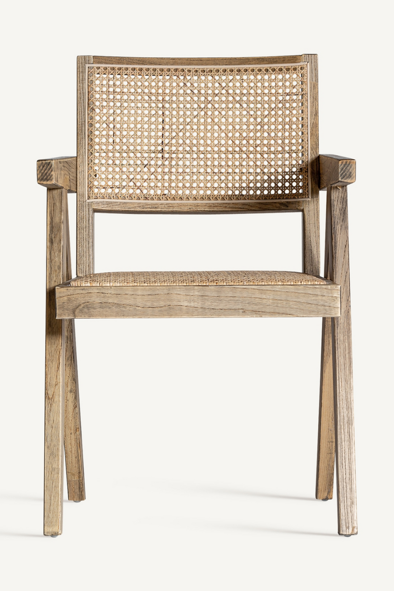 Chaise d'appoint en rotin naturel | Vical Home Cieza | OROA.fr