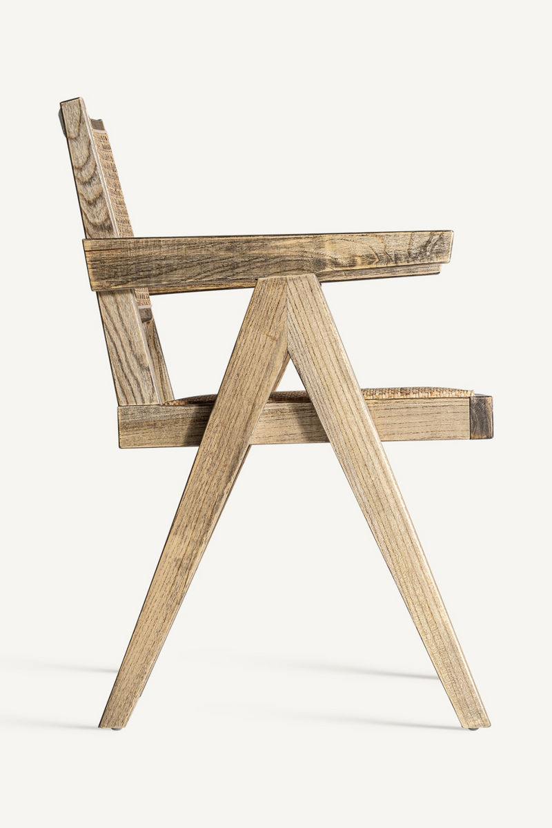 Chaise d'appoint en rotin naturel | Vical Home Cieza | OROA.fr