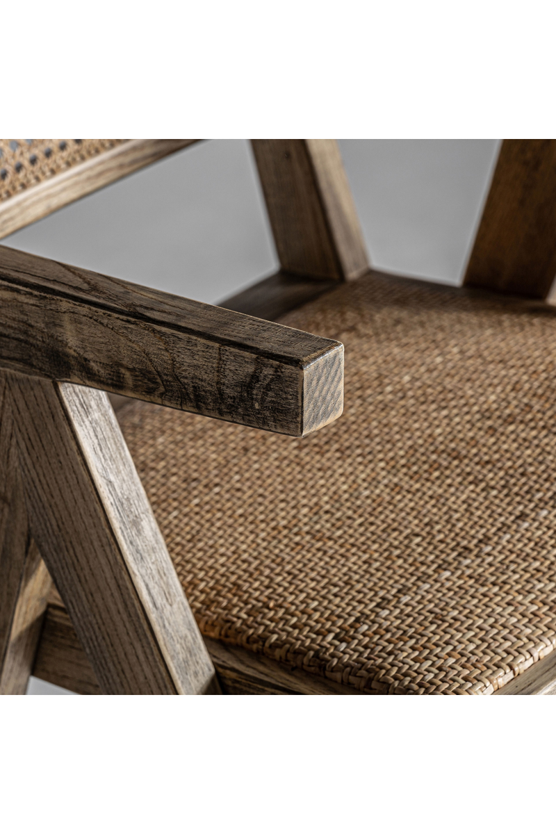 Chaise d'appoint en rotin naturel | Vical Home Cieza | OROA.fr