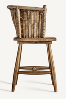 Chaise d'appoint en bois de sapin courbé | Vical Home Quenza | OROA.fr