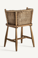 Chaise d'appoint en bois de sapin courbé | Vical Home Quenza | OROA.fr