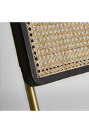 Chaise de salle à manger en cuir vert | Vical Home Almstock | OROA.fr