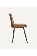 Chaise de salle à manger en cuir Camel (2)| Vical Home Morton | OROA.fr