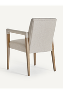 Fauteuil d'appoint en lin crème | Vical Home Baena | OROA.fr