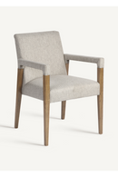 Fauteuil d'appoint en lin crème | Vical Home Baena | OROA.fr