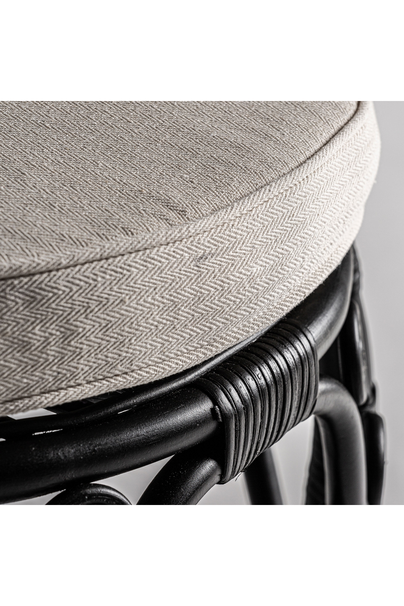 Fauteuil en rotin noir | Vical Home Nulvi | OROA.fr