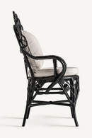 Fauteuil en rotin noir | Vical Home Nulvi | OROA.fr