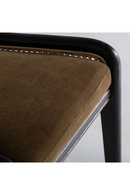 Chaise de salle à manger en rotin avec assise en velours | Vical Home Velburg | OROA.fr