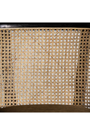 Chaise de salle à manger en rotin avec assise en velours | Vical Home Velburg | OROA.fr