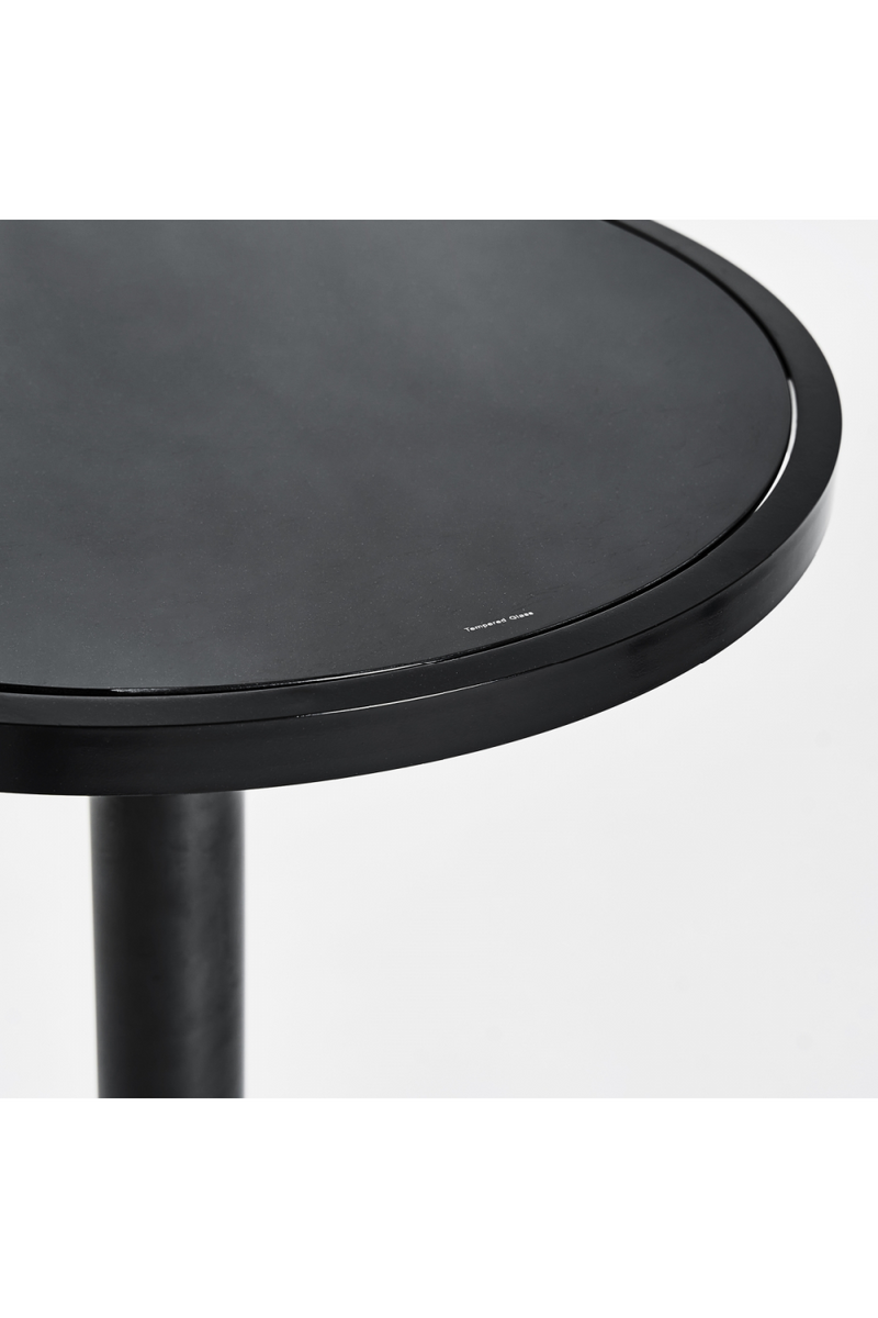 Table de bar à piédestal noir | Vical Home Divion | OROA.fr