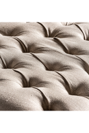 Chaise de salle à manger touffue en lin gris (2) | Vical Home Jena | OROA.fr