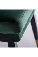 Chaise à manger en velours vert | Vical Home Kelheim | OROA.fr