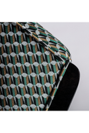 Chaise à manger en velours vert | Vical Home Kelheim | OROA.fr