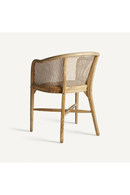 Fauteuil d'extérieur en bois de bouleau | Vical Home Nuchis | OROA.fr
