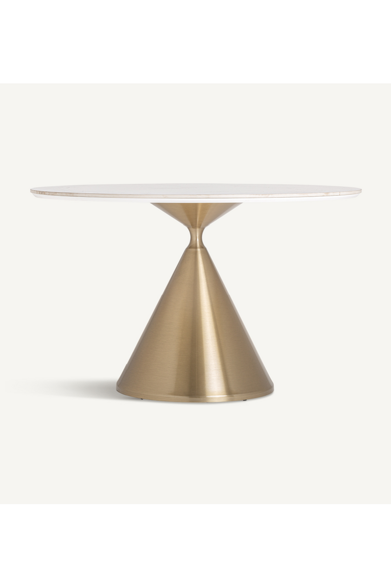 Table à manger en porcelaine blanche | Vical Home Freyung | OROA.fr