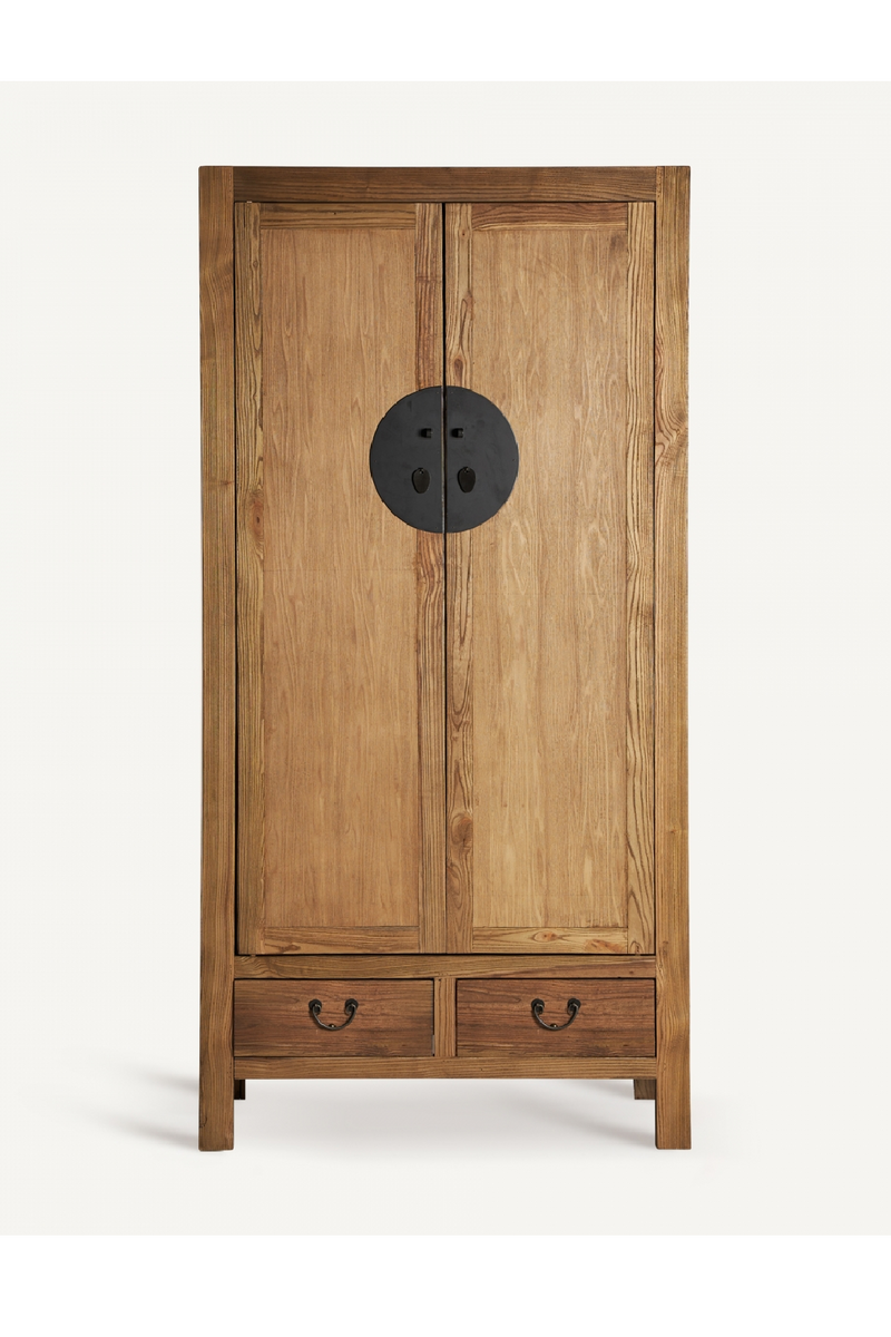 Armoire 2 portes en orme naturel | Vical Home Metz | OROA.fr