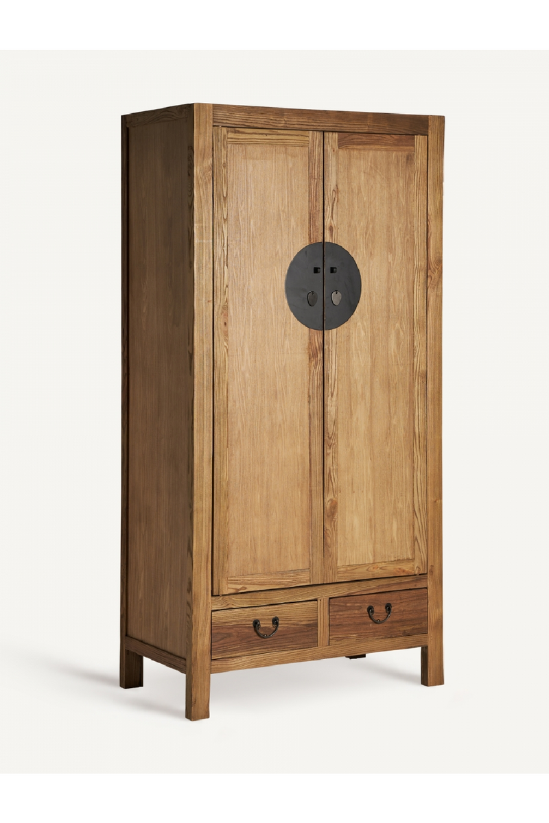 Armoire 2 portes en orme naturel | Vical Home Metz | OROA.fr