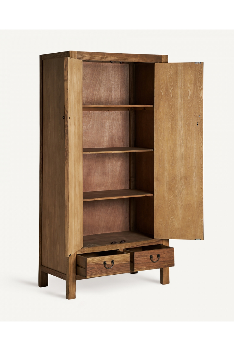 Armoire 2 portes en orme naturel | Vical Home Metz | OROA.fr