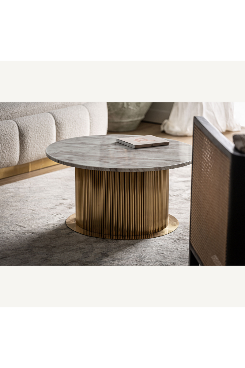 Table basse en marbre blanc | Vical Home Breisach