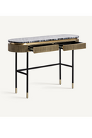 Table console 2 tiroirs en fer | Vical Home Valbruna | OROA.fr