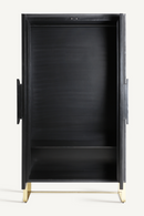 Armoire noire d'inspiration japonaise | Vical Home Gatsby | OROA.fr