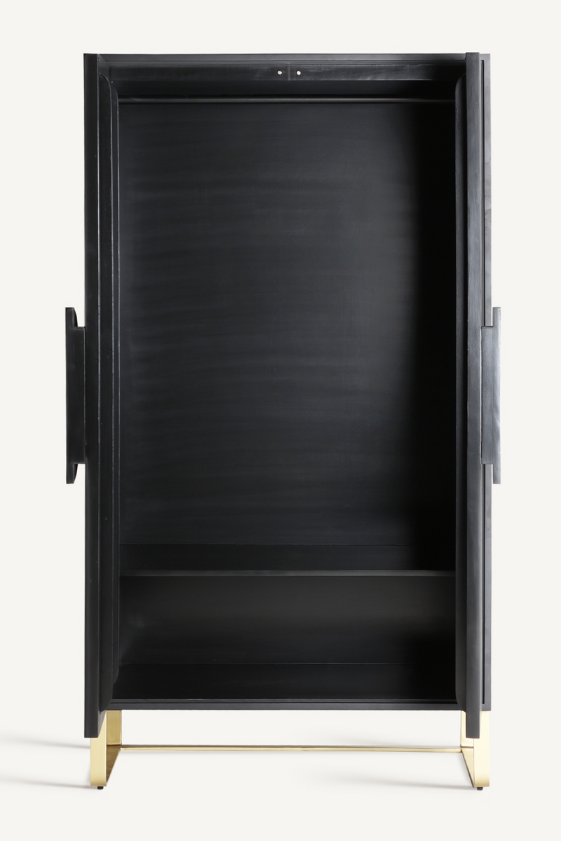 Armoire noire d'inspiration japonaise | Vical Home Gatsby | OROA.fr