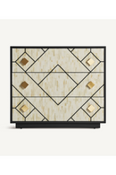 Commode à accents dorés | Vical Home Charmes | OROA.fr