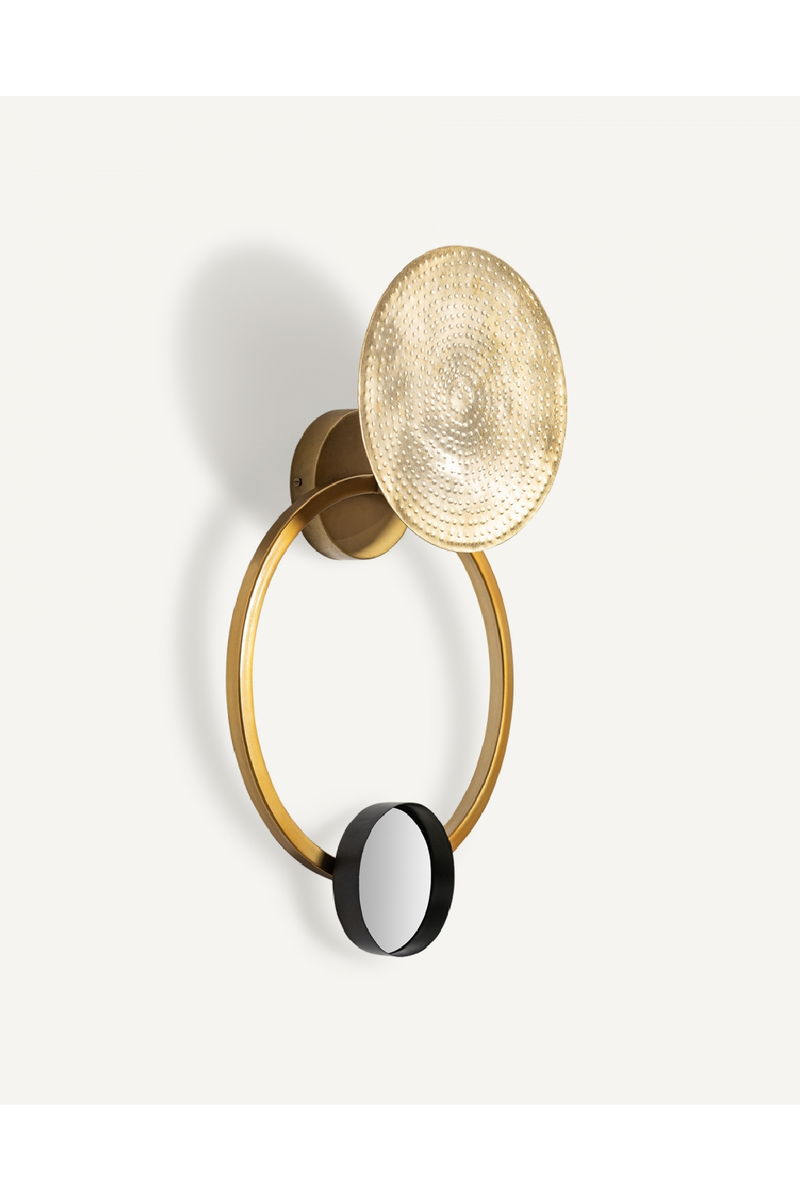 Lampe murale design avec anneau doré | Vical Home Linessea