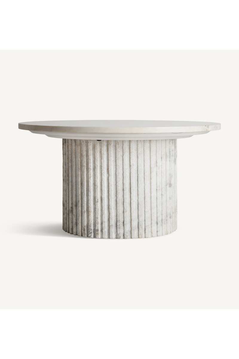 Table basse en marbre blanc | Vical Home Esches | OROA.fr