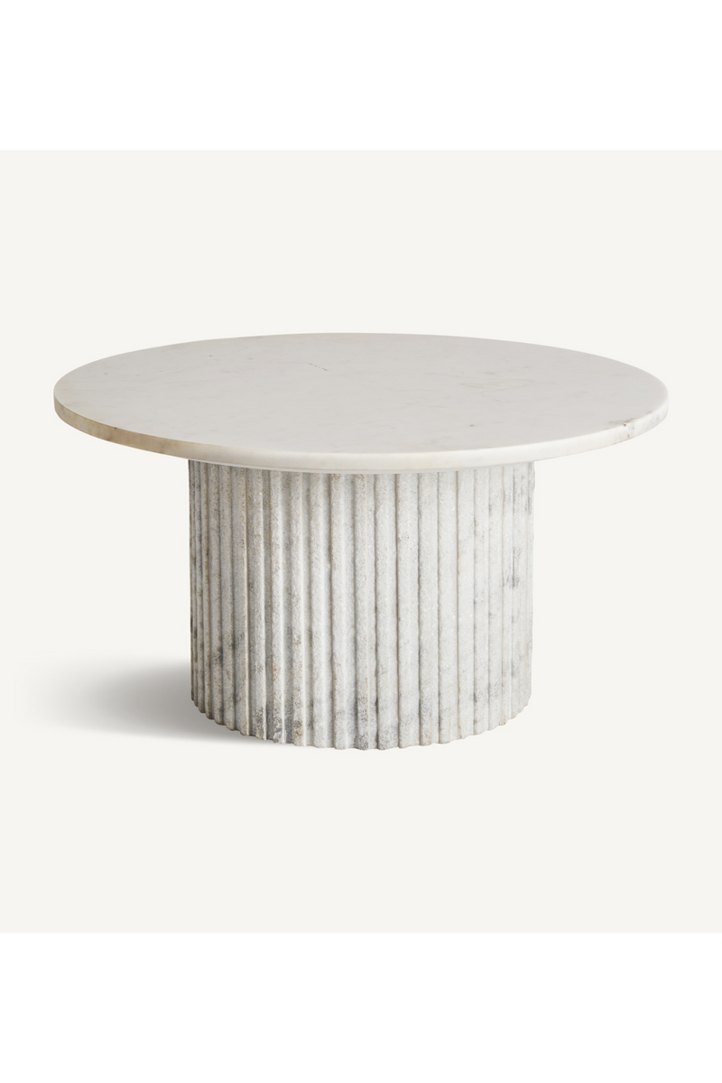 Table basse en marbre blanc | Vical Home Esches | OROA.fr