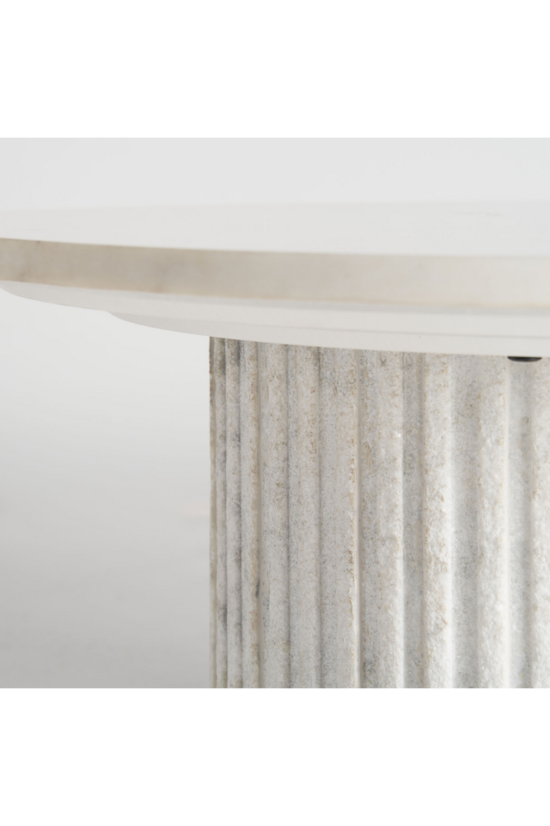 Table basse en marbre blanc | Vical Home Esches | OROA.fr