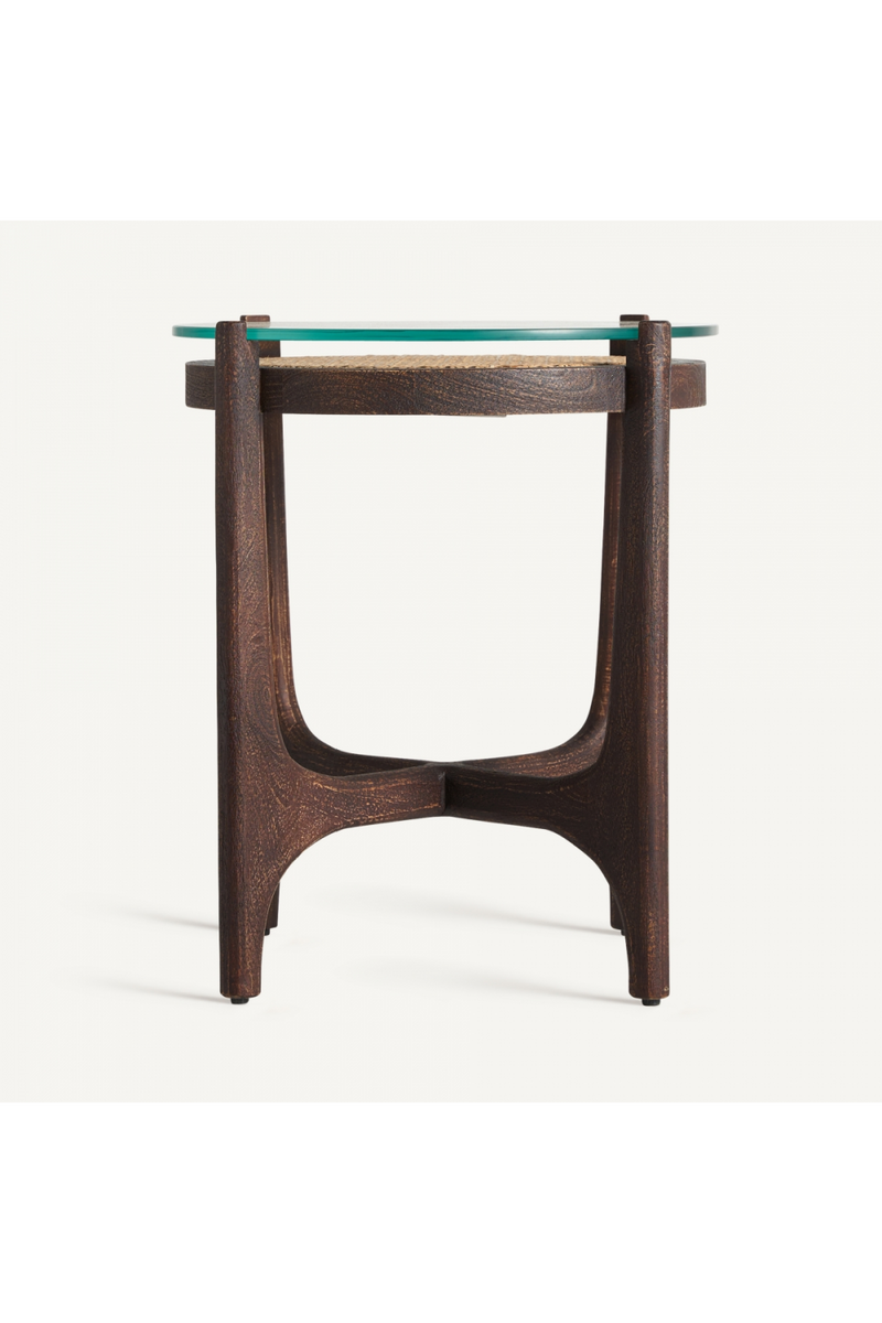 Table d'appoint en rotin | Vical Home Nossen | OROA.fr