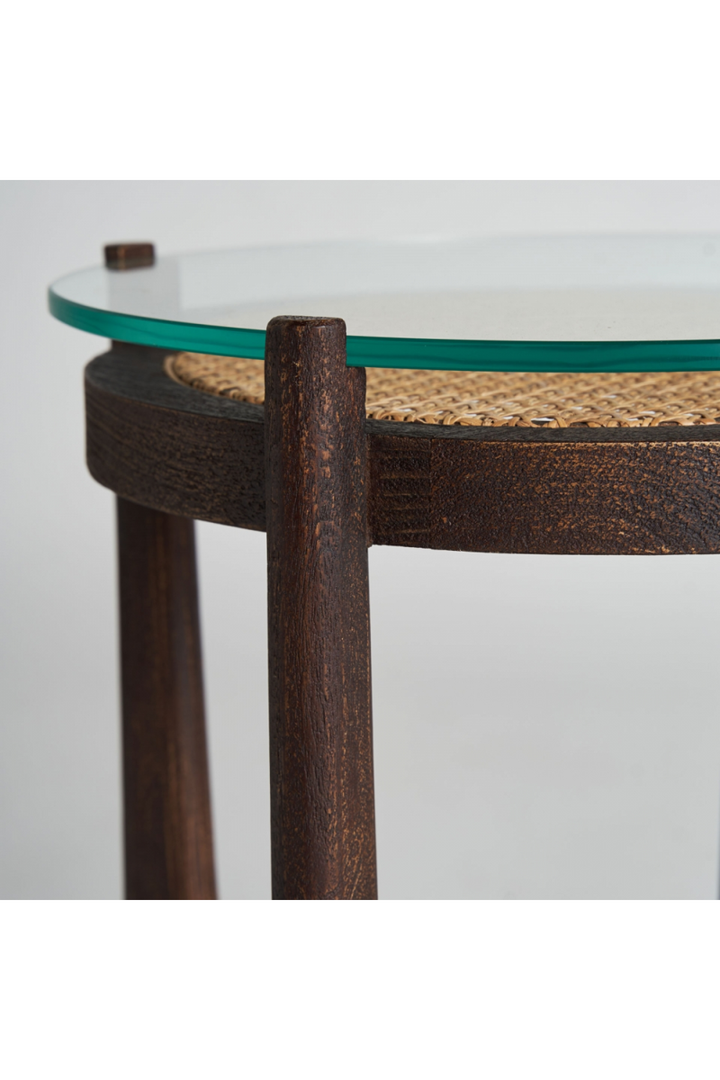 Table d'appoint en rotin | Vical Home Nossen | OROA.fr