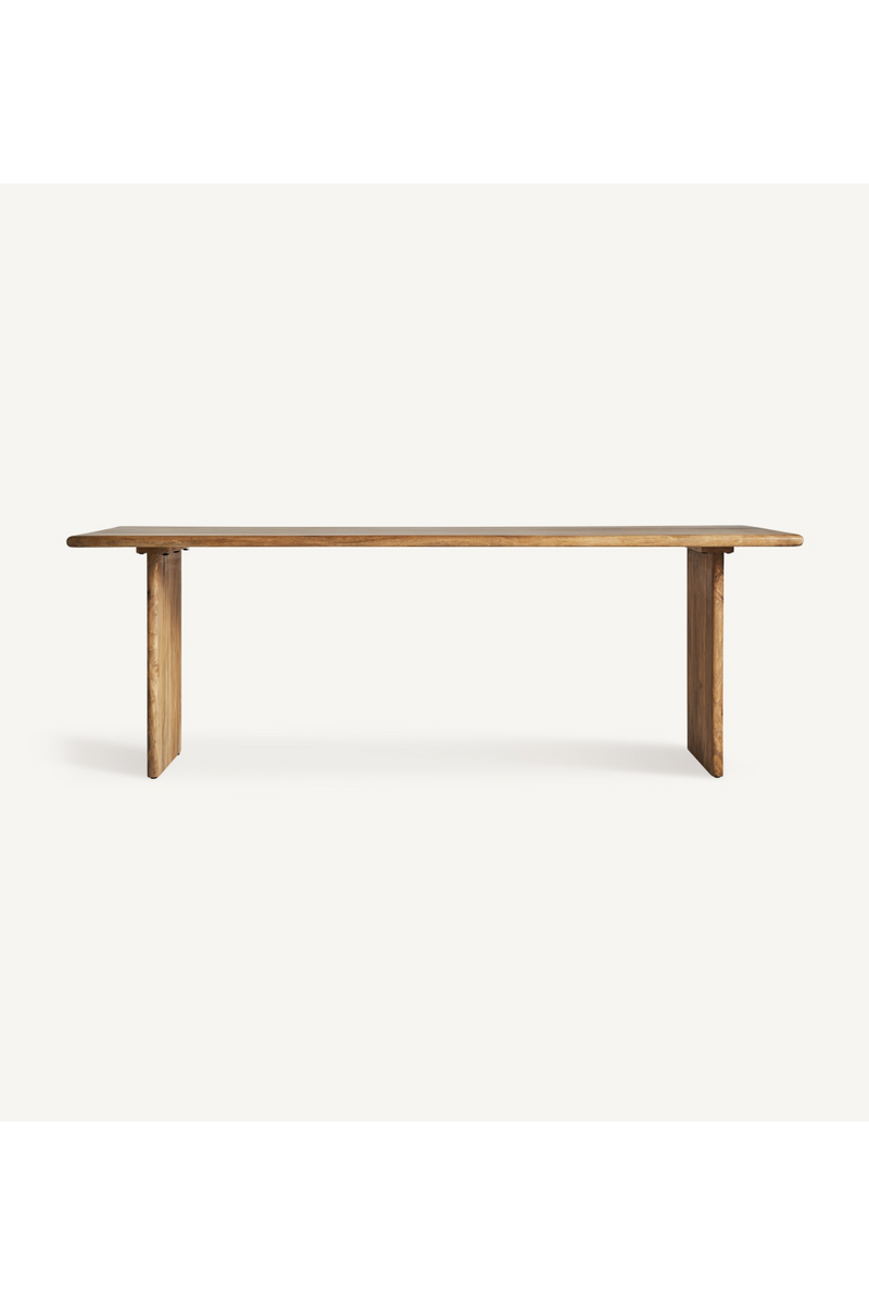 Table de salle à manger moderne en manguier naturel | Vical Home Buhl | OROA.fr